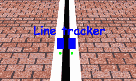 Diagram of line tracking.