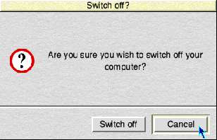 Switch off prompt