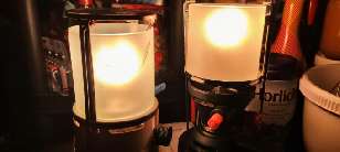My two gas lanterns