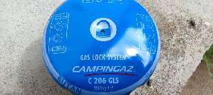 Gas cartridge safety seal