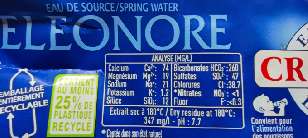 What's in cheap bottled water