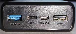 USB ports