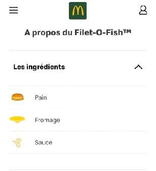 What's inside the Filet-O-Fish