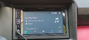 The car radio