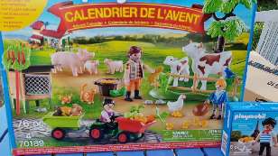 Playmobil advent calendar.