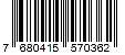 Example EAN13 barcode