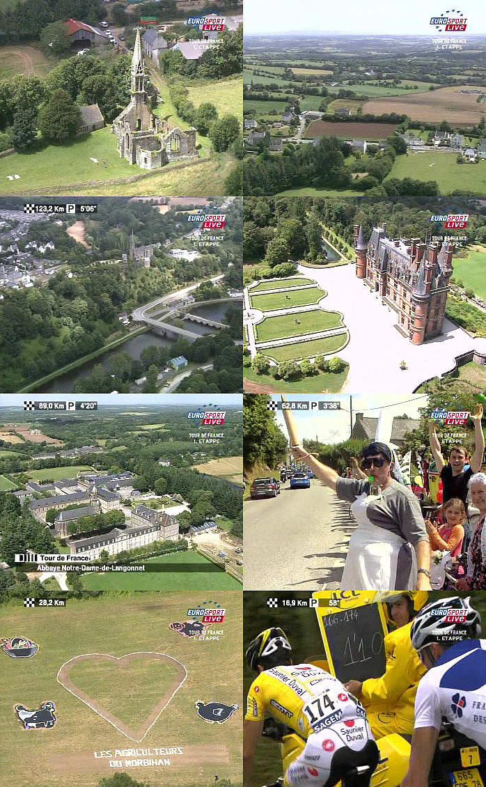 Tour de France montage.