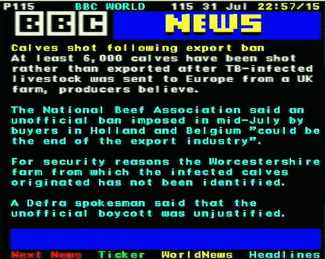 Teletext article