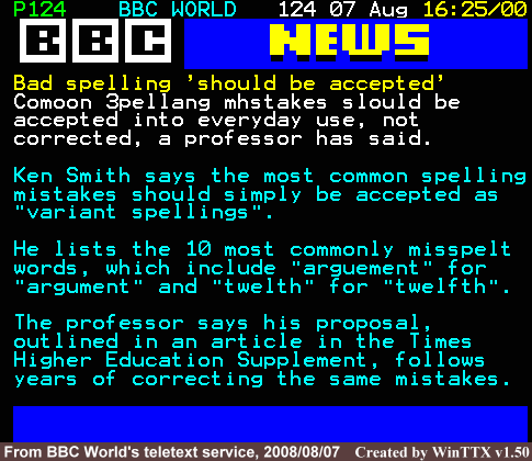 Teletext article