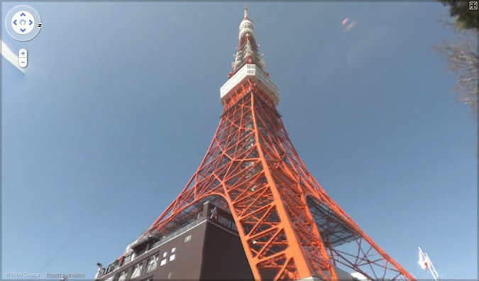 Streetview - Tokyo Tower