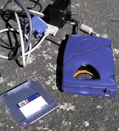 iomega Zip drive, 250Mb version