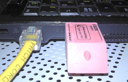 E-Razor USB key in my eeePC