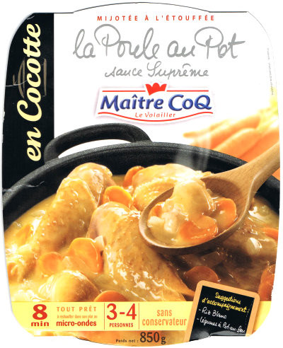 Maitre CoQ - poule au pot