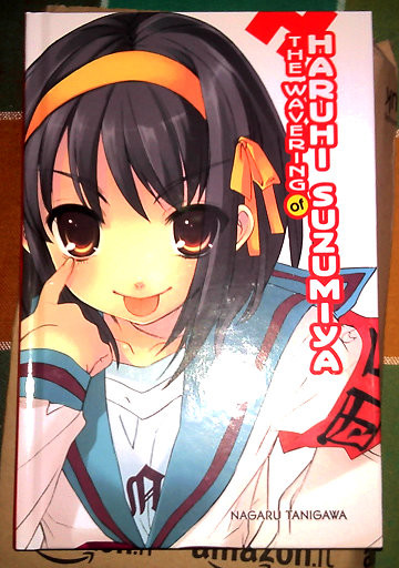 The Wavering of Haruhi Suzumiya (hardback).