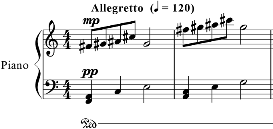 Notation example