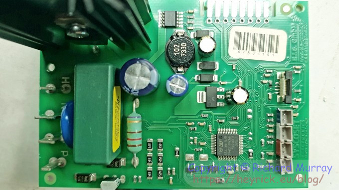 Tassimo control board - top