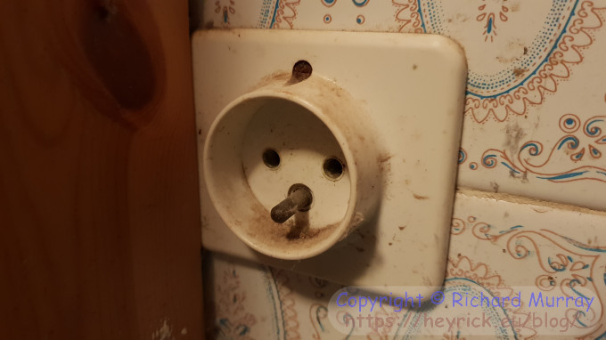 A regular 230V socket, except...