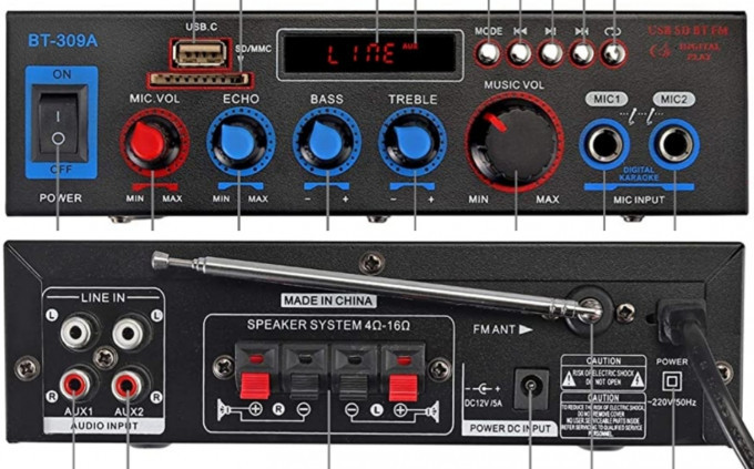 BT-309A amplifier