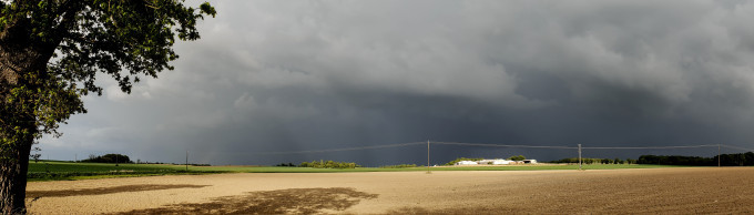 Storms up the Mayenne