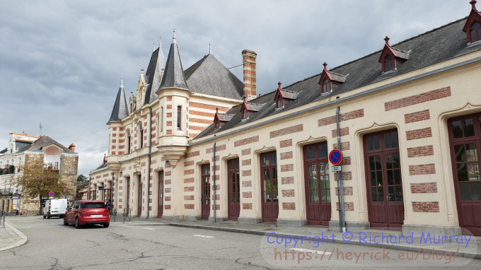 A classy-looking railway station.