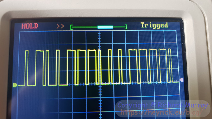 Waveform, first half.