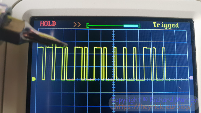 Waveform, second half.