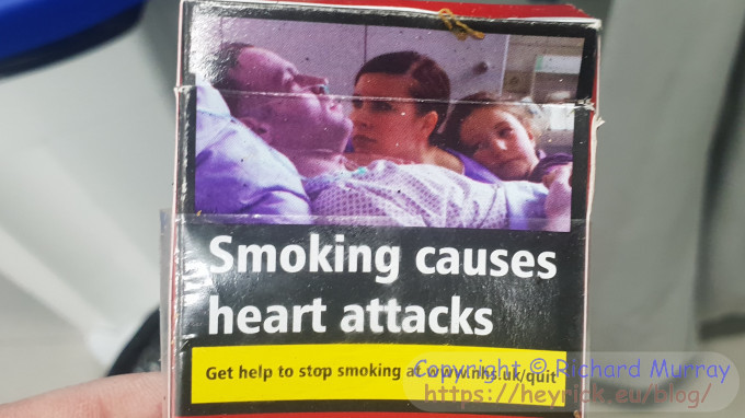 Smoking causes heart attacks
