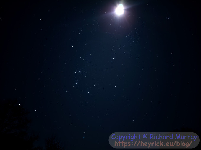 Orion and the Moon