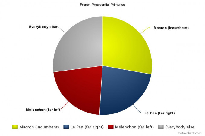 How voting went, as a pie chart