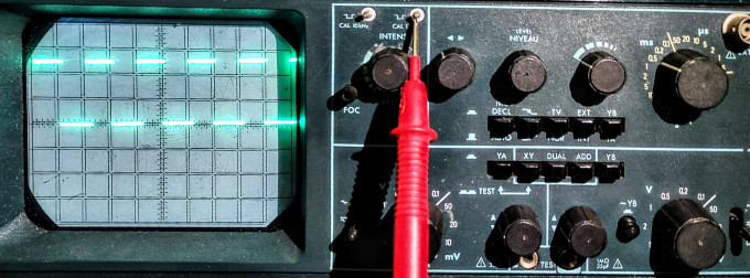 Oscilloscope working