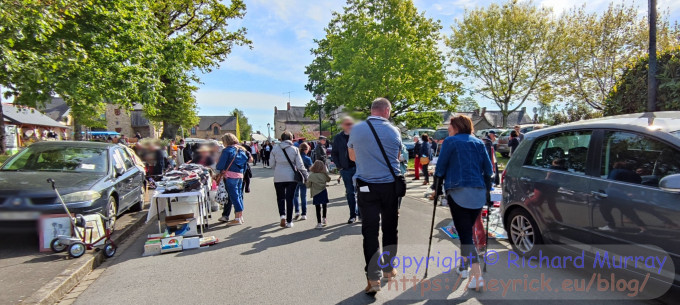 At the vide grenier