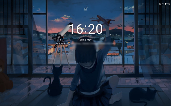 My lockscreen