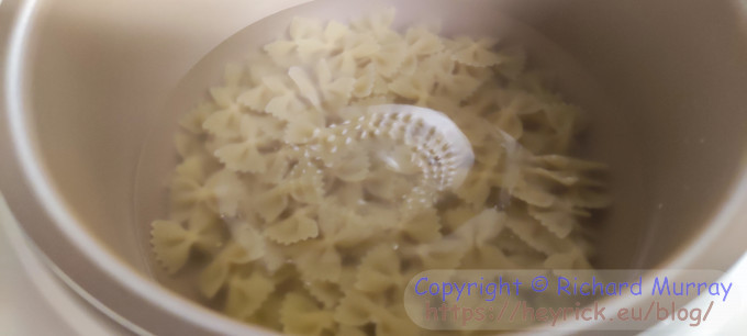 Bow tie pasta!