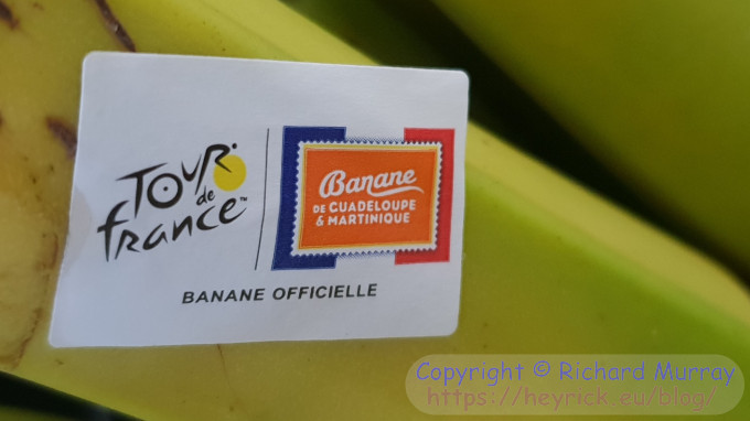 The official banana of the Tour de France