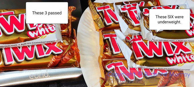 Twix weight