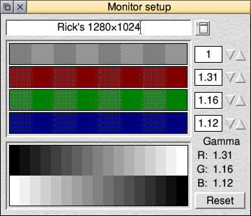 Monitor calibration, PhotoDesk.