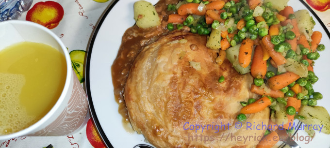 Veg and Fray Bentos