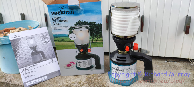 Lidl gas lantern