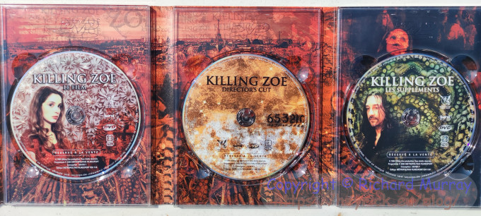 Killing Zoe DVD set