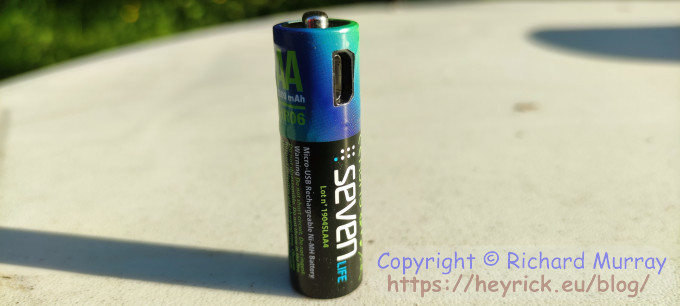 Taking rechargeable battery literally