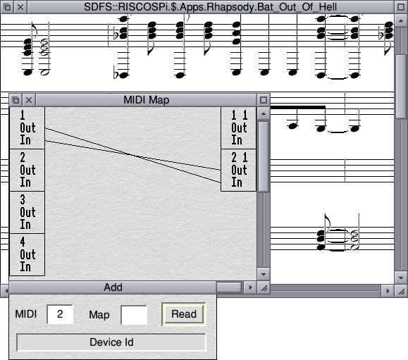 Remapping MIDI ports