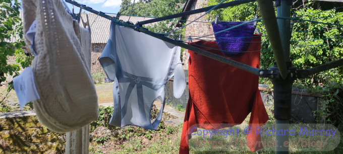 Washed stuff on the line