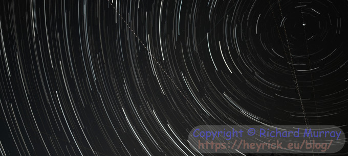 Star trails