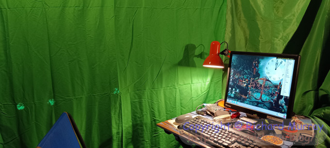 Green for chromakey