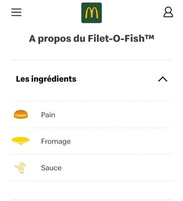 What's inside the Filet-O-Fish