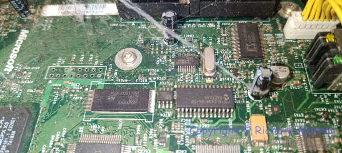 The XBOX motherboard