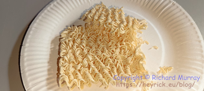 Dry noodles