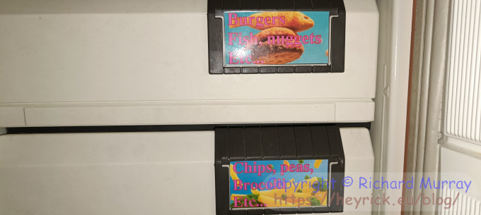 Freezer labels