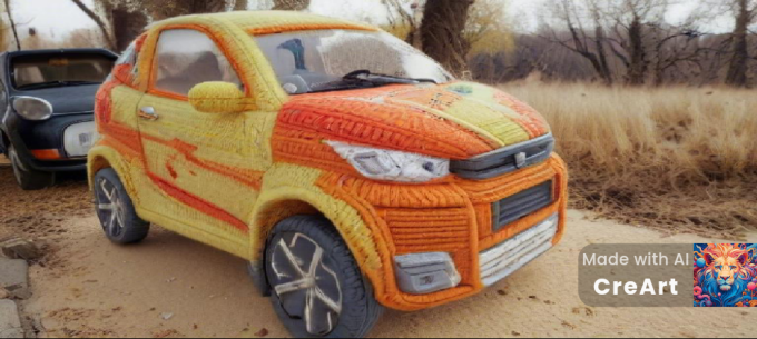 If my car were knitted