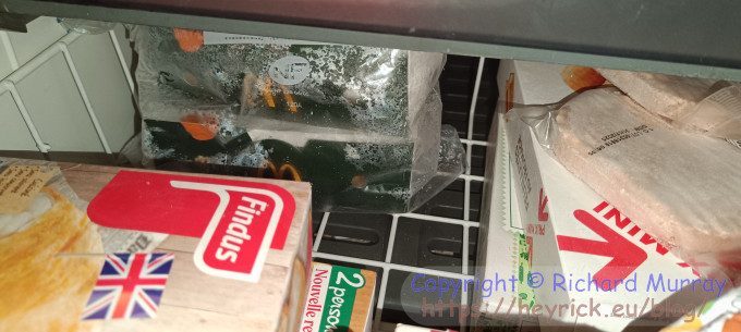 Inside my freezer